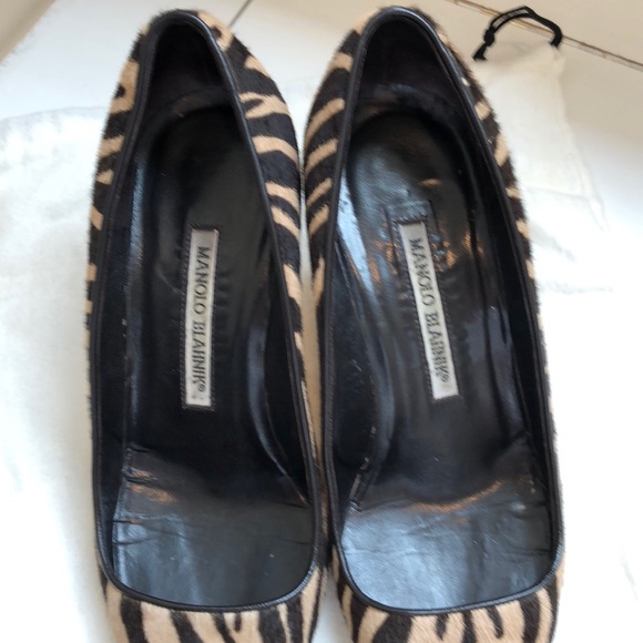 Manolo Blahnik PARA zebra print pump - Picture 10 of 13